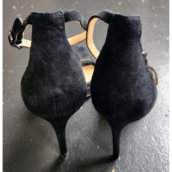 Black Suede Imagine Vince Camuto Platform Heels US 8.5 M - Picture 4 of 4